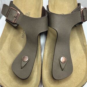 Brown Leather Sandals
